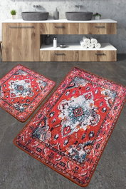 Mijölnir Juego de alfombrillas de baño Authentic Azul